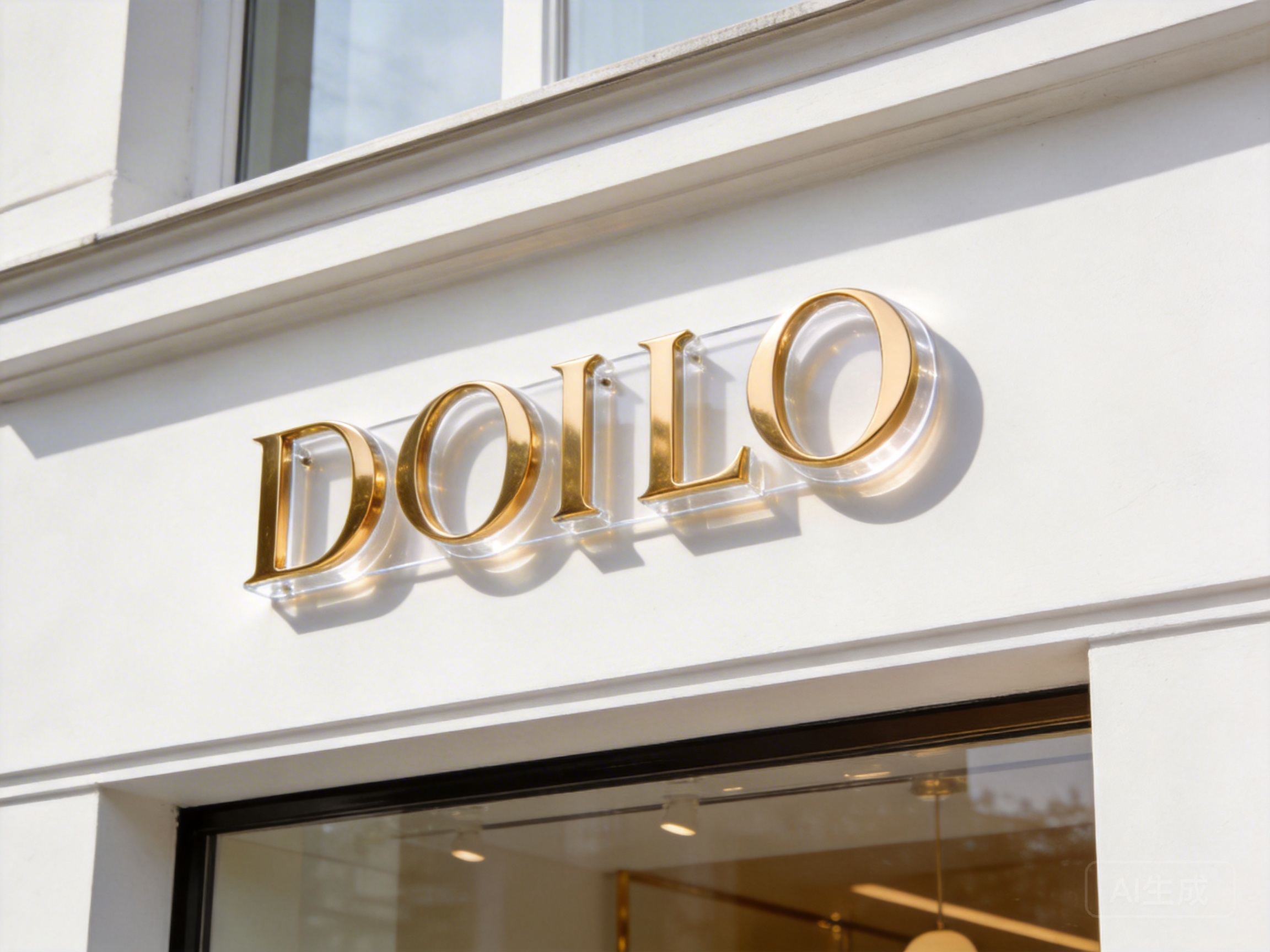 Fashion Retail Store Signage